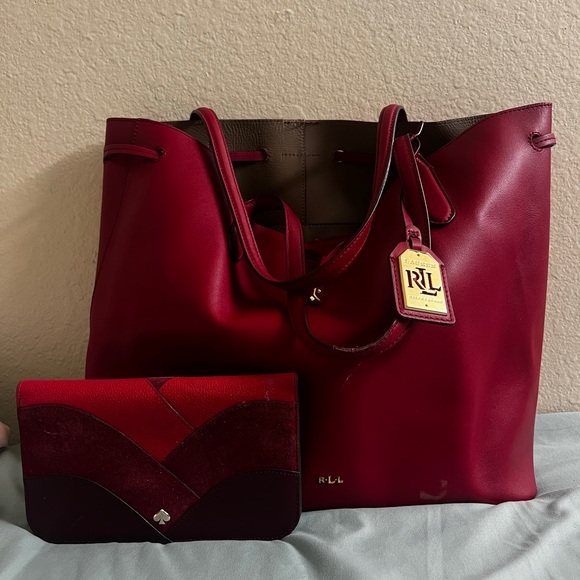 Ralph Lauren Handbags - Ralph Lauren Tote & Wallet
